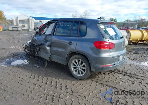 2014 Volkswagen Tiguan Se из США, поврежденный, VIN WVGBV3AX6EW549550